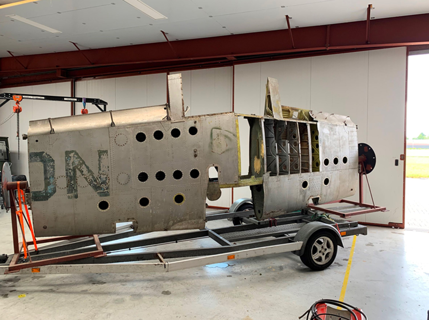 VULTEE B13 AIRCRAFT RESTAURATION - AmEuro Metals